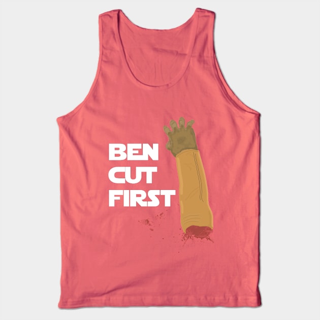 Ben Cut First Tank Top by HelloGreedo